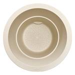 amber grail high 47cm linen white
